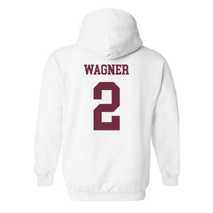 Mississippi State - NCAA Women's Soccer : Chelsea Wagner - Replica Shersey Hooded Sweatshirt-1