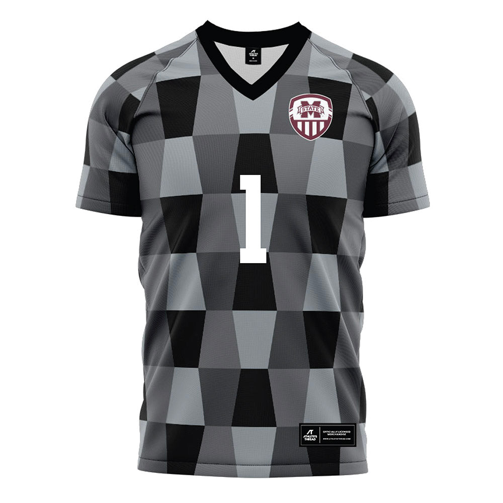 Mississippi State - NCAA Women's Soccer : Sarah Wommack - Black Soccer Jersey-0
