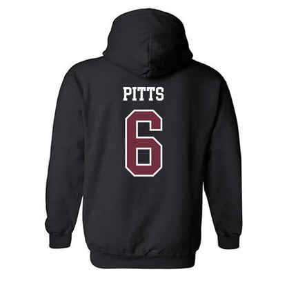 Mississippi State - NCAA Women's Soccer : Ellie Pitts - Replica Shersey Hooded Sweatshirt-1