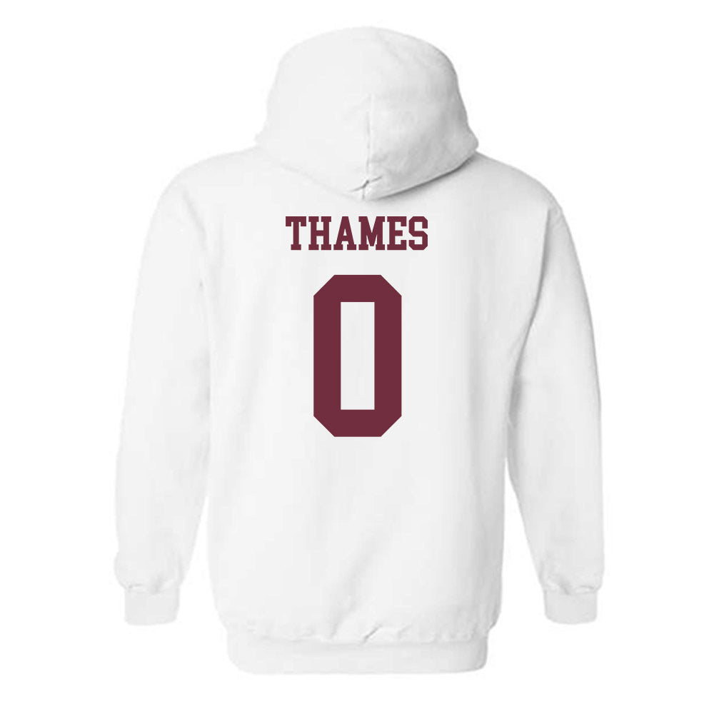 Mississippi State - NCAA Women's Soccer : Taylor Thames - Sports Shersey Hooded Sweatshirt