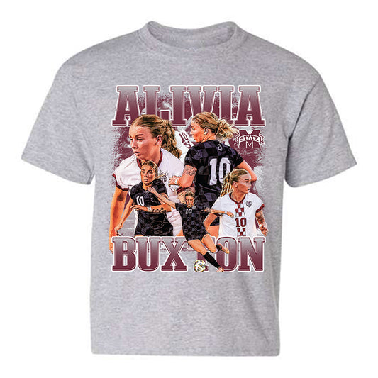 Mississippi State - NCAA Women's Soccer : Alivia Buxton - Player Collage Youth T-Shirt