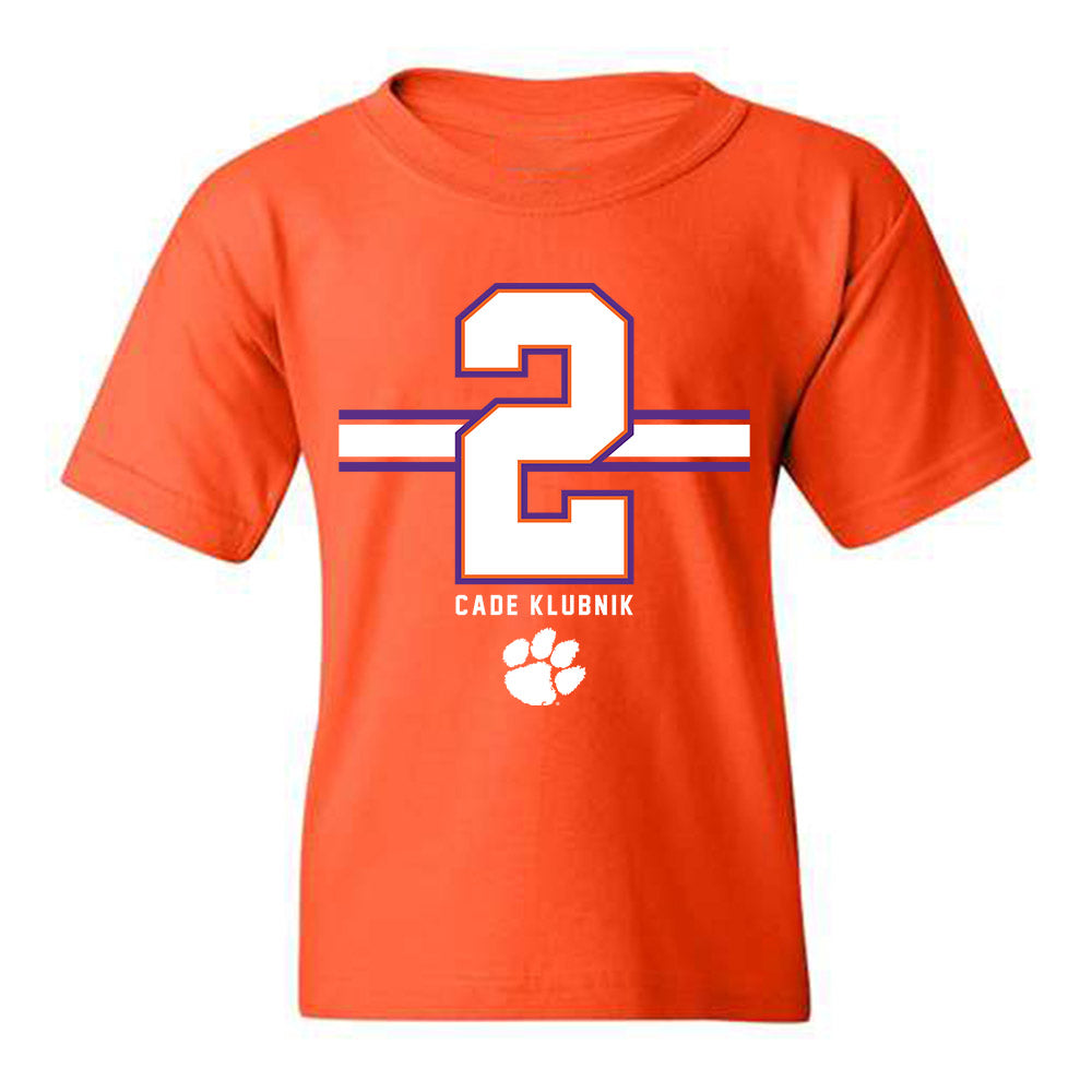 Clemson - NCAA Football : Cade Klubnik - Youth T-Shirt