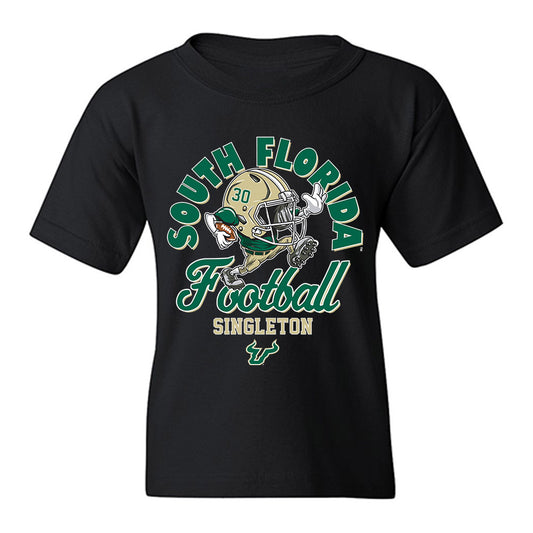 USF - NCAA Football : Ira Singleton - Youth T-Shirt-0