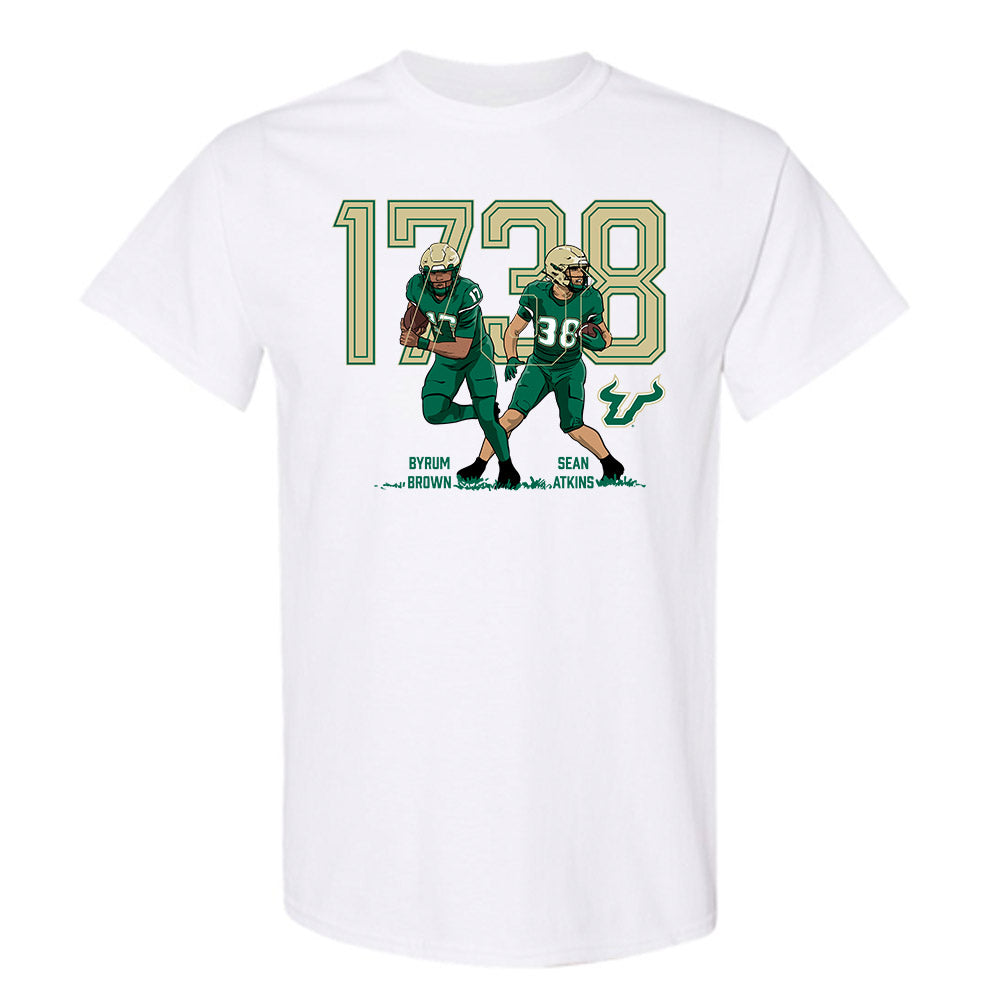 USF - NCAA Football : Individual Caricature T-Shirt-0