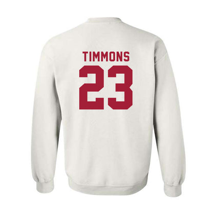 Alabama - NCAA Women's Basketball : Jessica Timmons - Classic Fashion Shersey Crewneck Sweatshirt-1