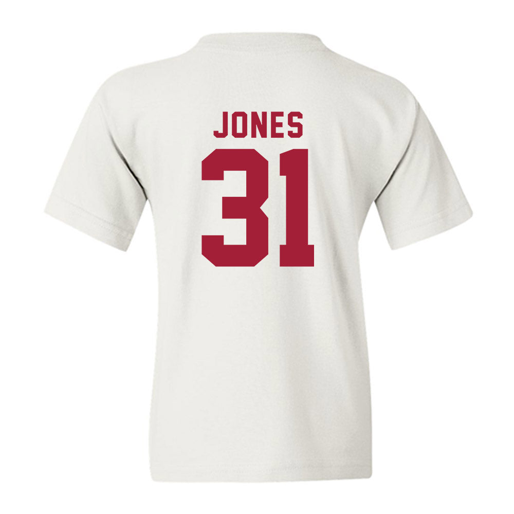 Alabama - NCAA Women's Basketball : Naomi Jones - Classic Fashion Shersey Youth T-Shirt-1