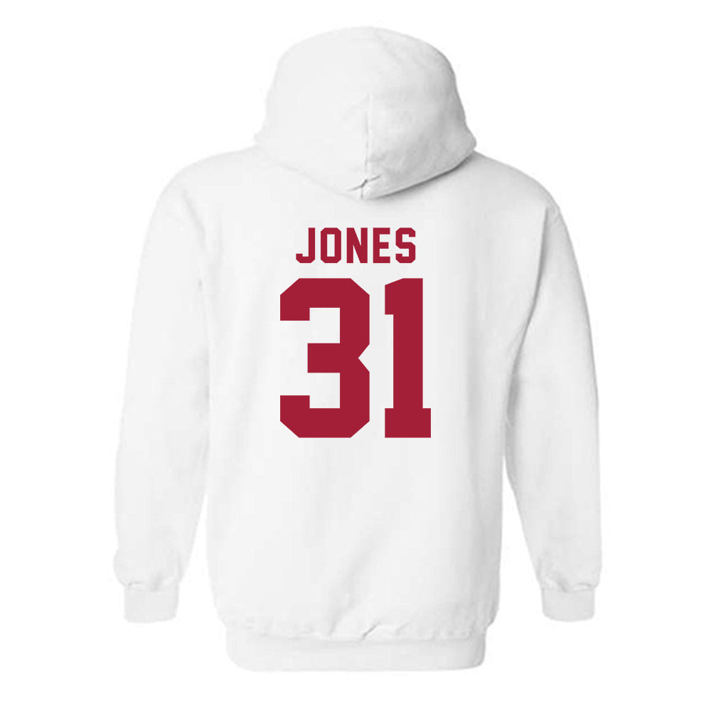 Alabama - NCAA Women's Basketball : Naomi Jones - Classic Fashion Shersey Hooded Sweatshirt-1