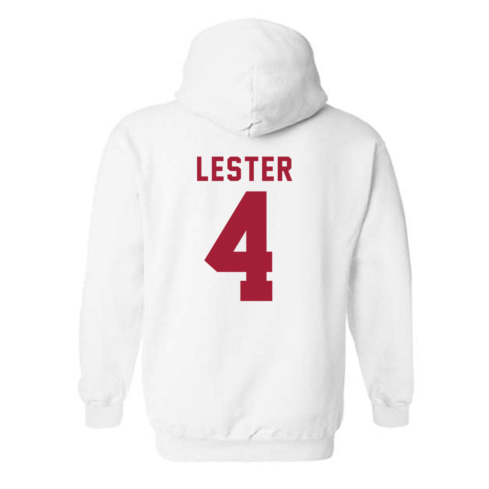 Alabama - NCAA Women's Basketball : Eris Lester - Classic Fashion Shersey Hooded Sweatshirt-1