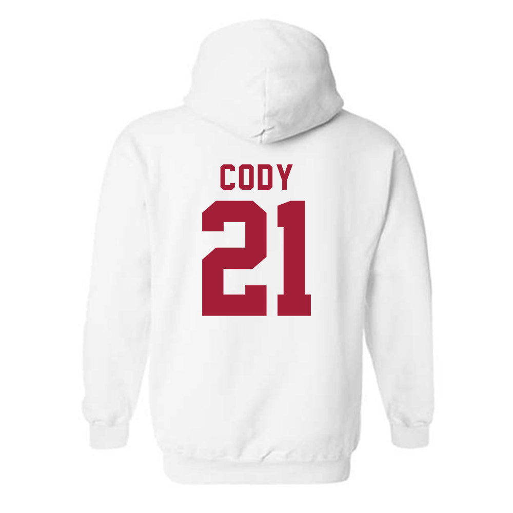 Alabama - NCAA Women's Basketball : Essence Cody - Classic Fashion Shersey Hooded Sweatshirt-1