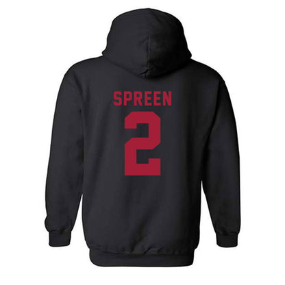 Alabama - NCAA Women's Basketball : Chloe Spreen - Classic Fashion Shersey Hooded Sweatshirt-1