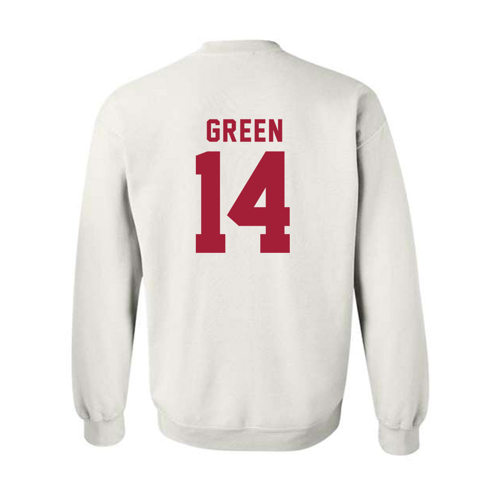 Alabama - NCAA Women's Basketball : Zaay Green - Classic Fashion Shersey Crewneck Sweatshirt-1