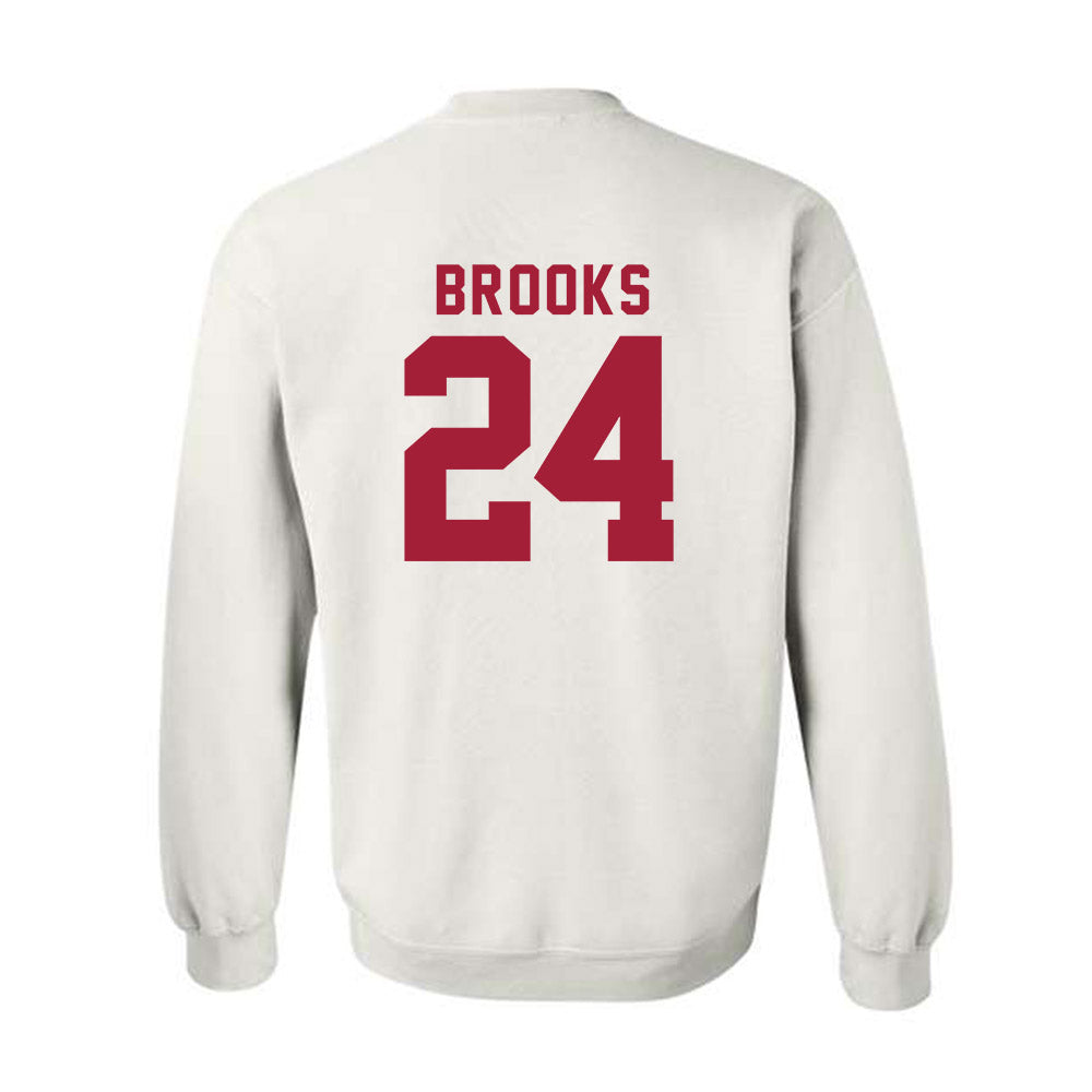 Alabama - NCAA Women's Basketball : Leah Brooks - Classic Fashion Shersey Crewneck Sweatshirt-1