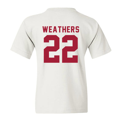 Alabama - NCAA Women's Basketball : Karly Weathers - Classic Fashion Shersey Youth T-Shirt-1