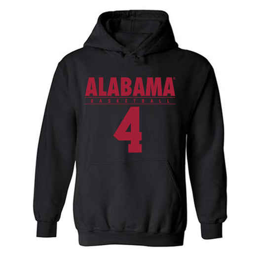 Alabama - NCAA Women's Basketball : Eris Lester - Classic Fashion Shersey Hooded Sweatshirt-0