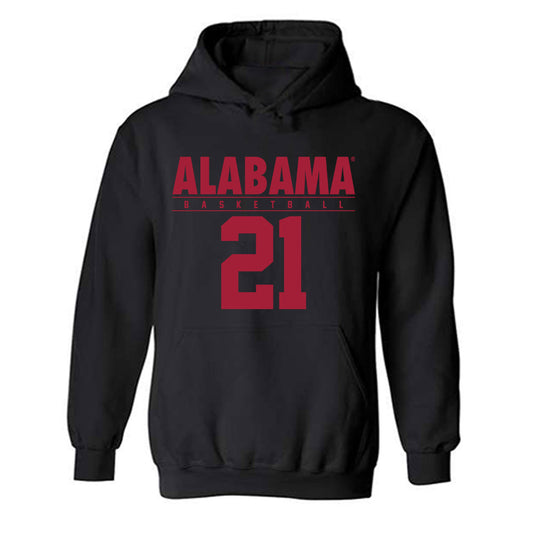 Alabama - NCAA Women's Basketball : Essence Cody - Classic Fashion Shersey Hooded Sweatshirt-0