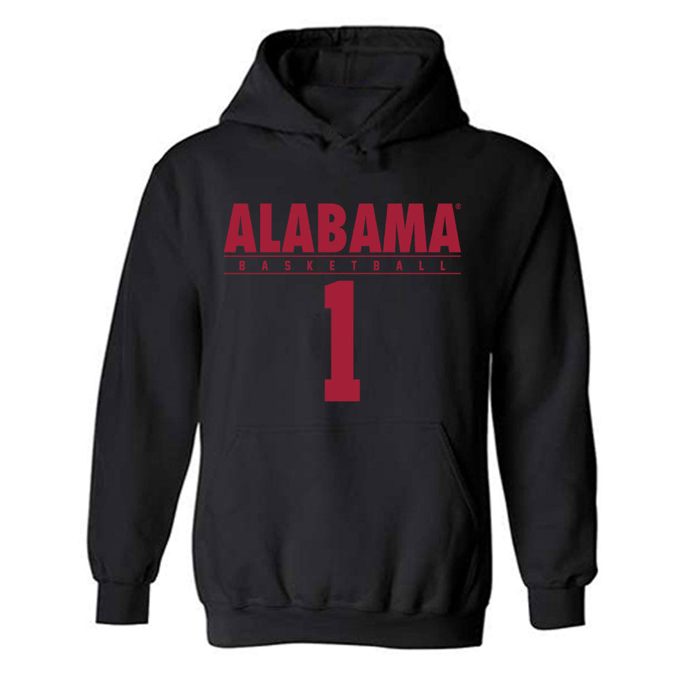 Alabama - NCAA Women's Basketball : Christabel Ezumah - Classic Fashion Shersey Hooded Sweatshirt-0