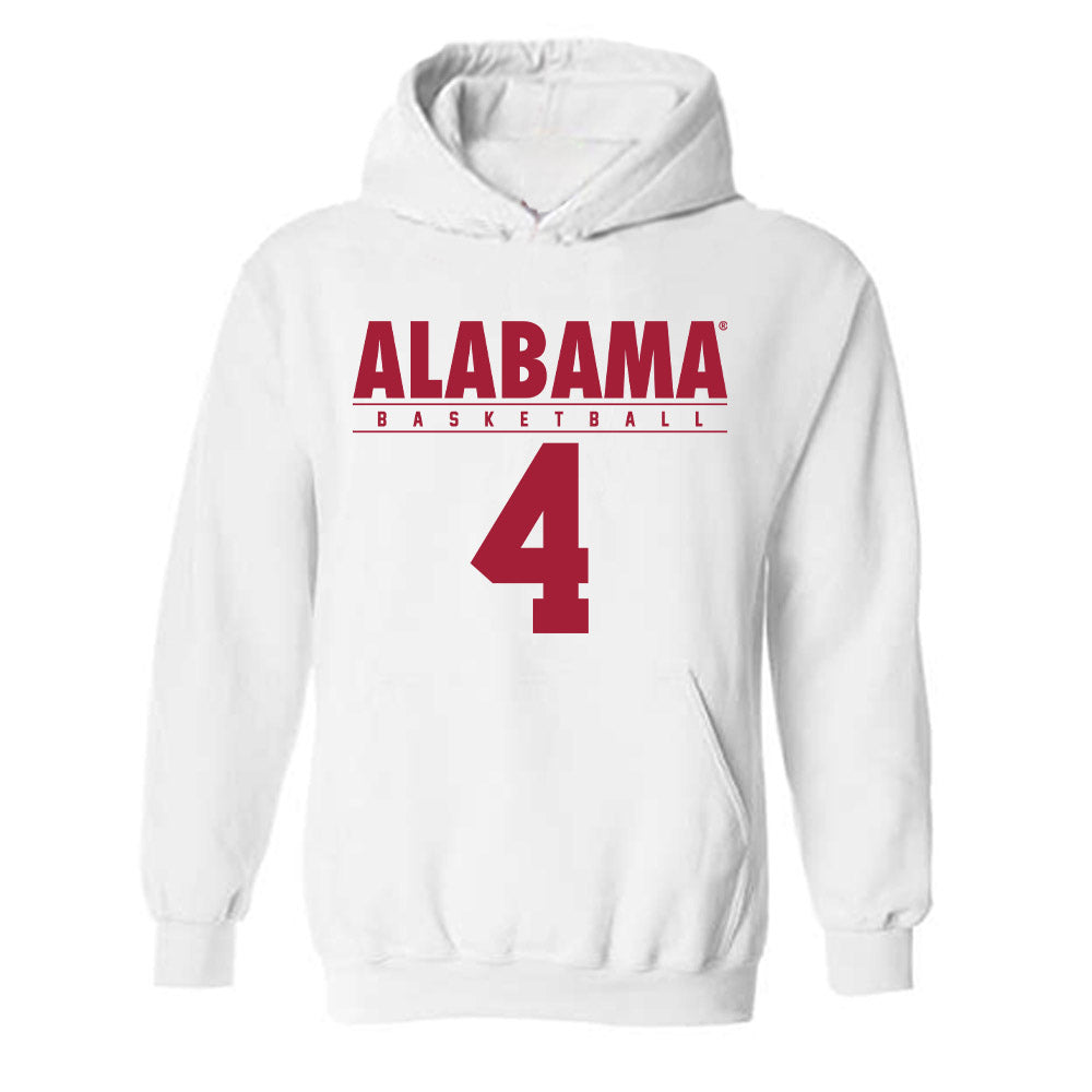 Alabama - NCAA Women's Basketball : Eris Lester - Classic Fashion Shersey Hooded Sweatshirt-0