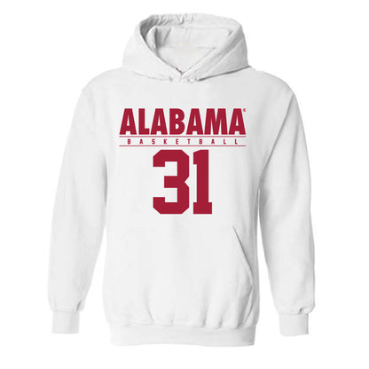 Alabama - NCAA Women's Basketball : Naomi Jones - Classic Fashion Shersey Hooded Sweatshirt-0