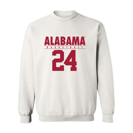 Alabama - NCAA Women's Basketball : Leah Brooks - Classic Fashion Shersey Crewneck Sweatshirt-0