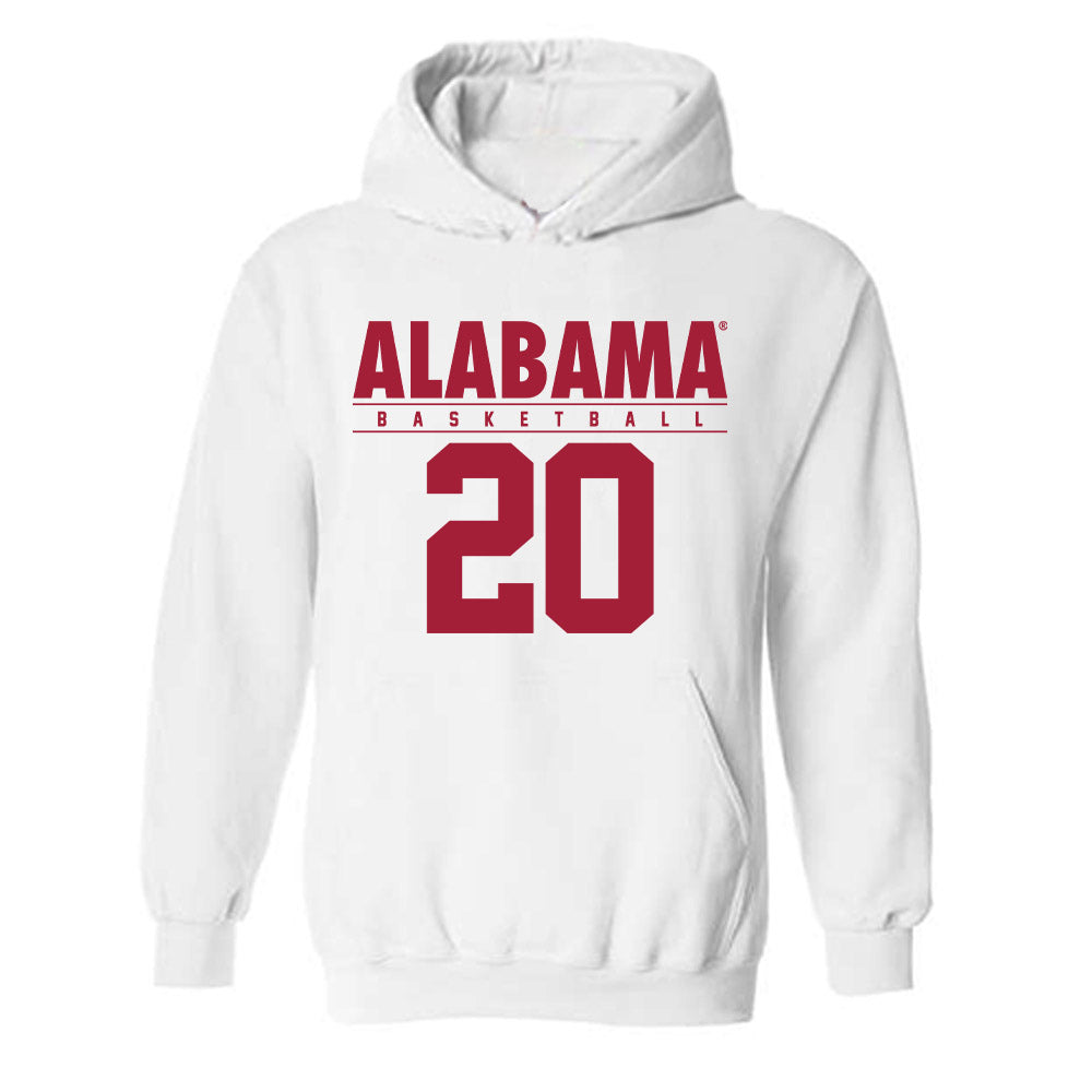 Alabama - NCAA Women's Basketball : Diana Collins - Classic Fashion Shersey Hooded Sweatshirt-0