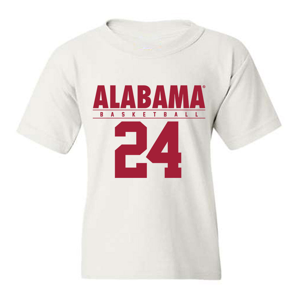 Alabama - NCAA Women's Basketball : Leah Brooks - Classic Fashion Shersey Youth T-Shirt-0