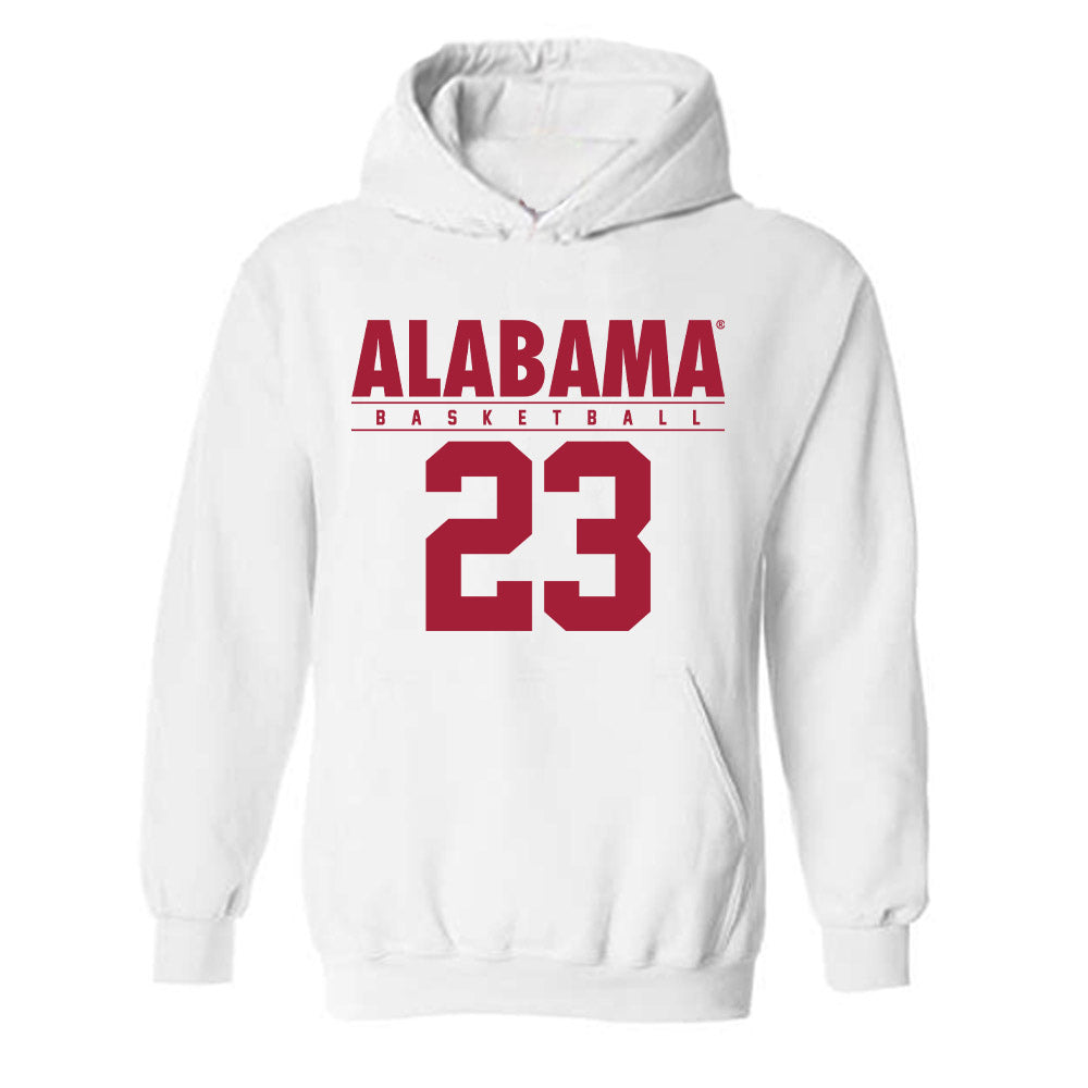 Alabama - NCAA Women's Basketball : Jessica Timmons - Classic Fashion Shersey Hooded Sweatshirt-0