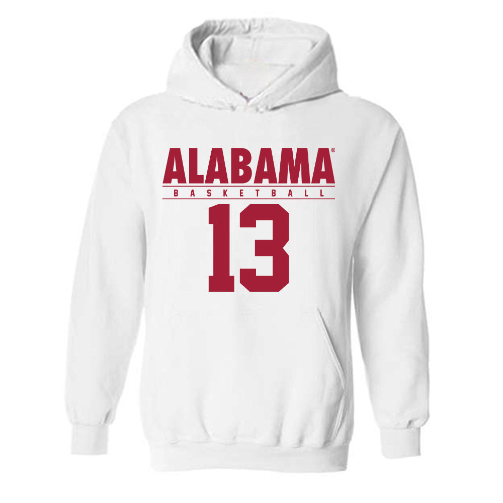 Alabama - NCAA Women's Basketball : Jeanna Cunningham - Classic Fashion Shersey Hooded Sweatshirt-0