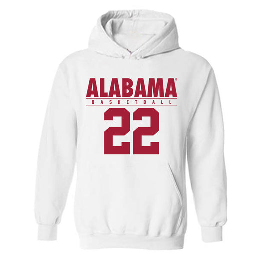 Alabama - NCAA Women's Basketball : Karly Weathers - Classic Fashion Shersey Hooded Sweatshirt-0