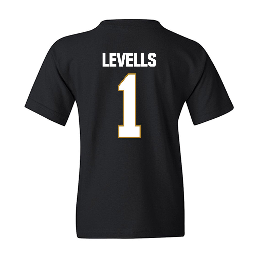 FIU - NCAA Football : Ashton Levells - Youth T-Shirt-1