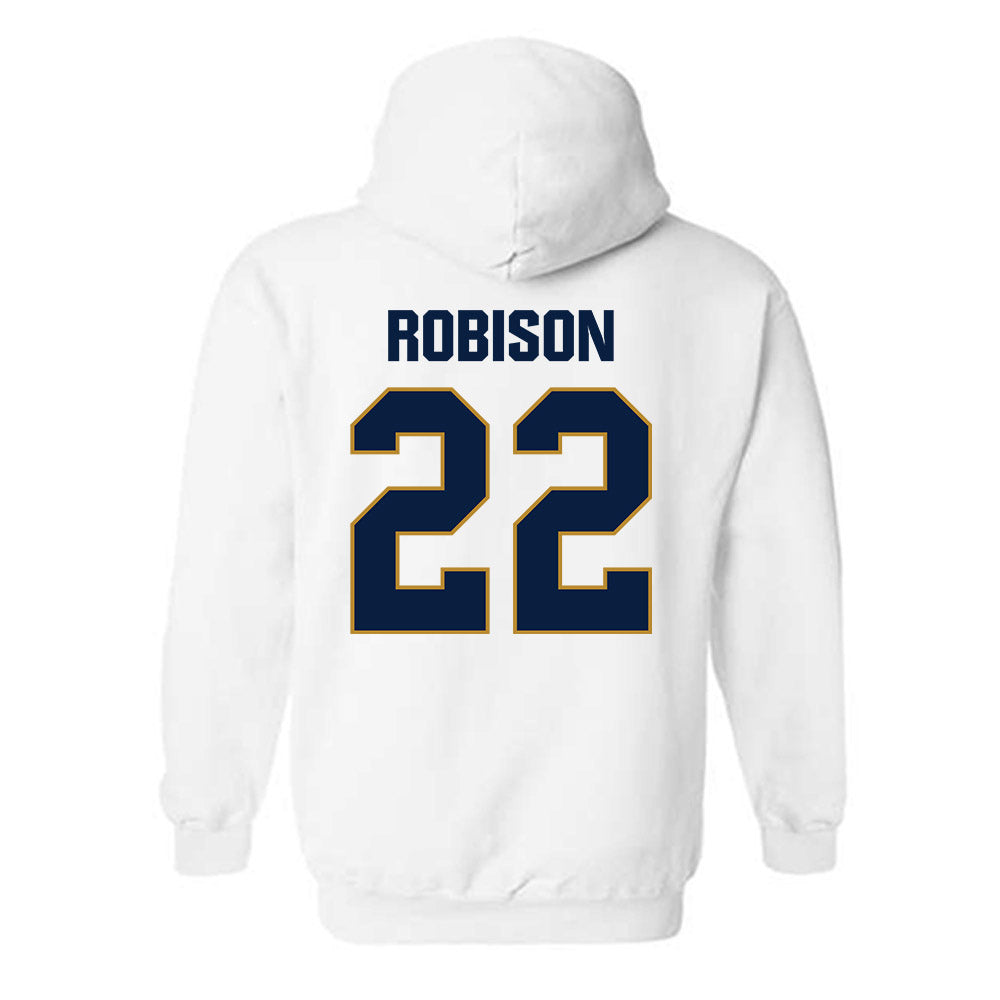 FIU - NCAA Beach Volleyball : Nicole Robison - Hooded Sweatshirt-1