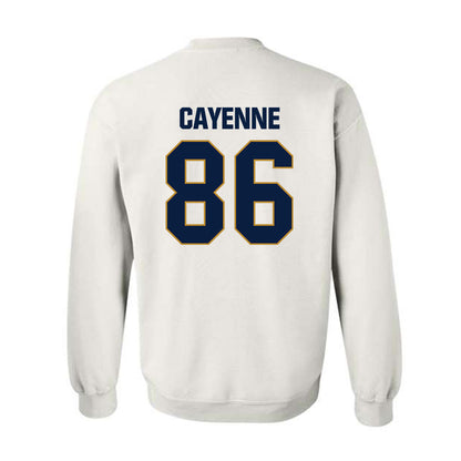 FIU - NCAA Football : Justin Cayenne - Classic Shersey Crewneck Sweatshirt-3