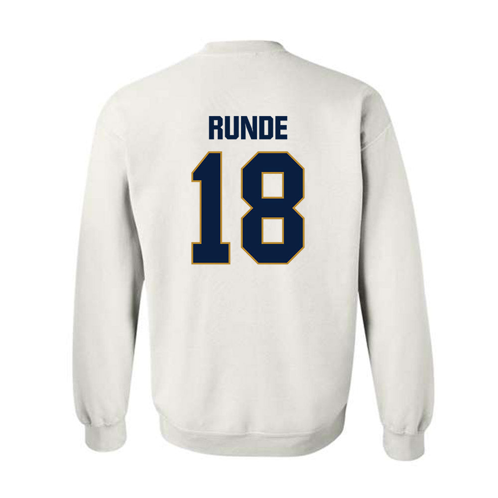 FIU - NCAA Baseball : Logan Runde - Crewneck Sweatshirt-1