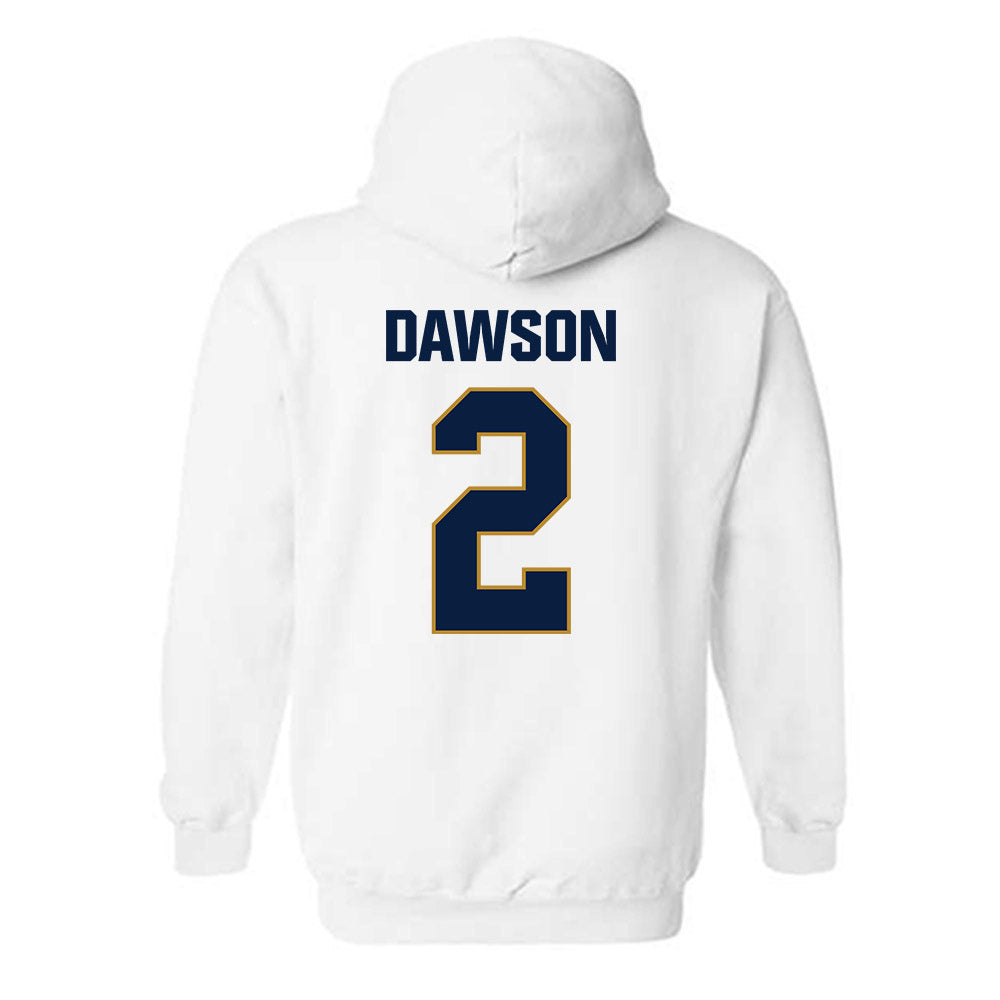 FIU - NCAA Football : Tarvarish Dawson - Classic Shersey Hooded Sweatshirt-2