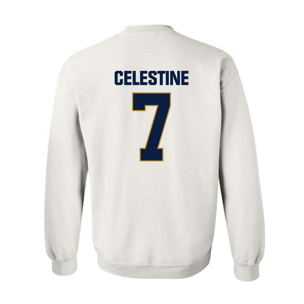FIU - NCAA Football : Jai-Ayviauynn Celestine - Classic Shersey Crewneck Sweatshirt-3