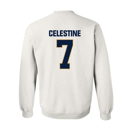 FIU - NCAA Football : Jai-Ayviauynn Celestine - Classic Shersey Crewneck Sweatshirt-3