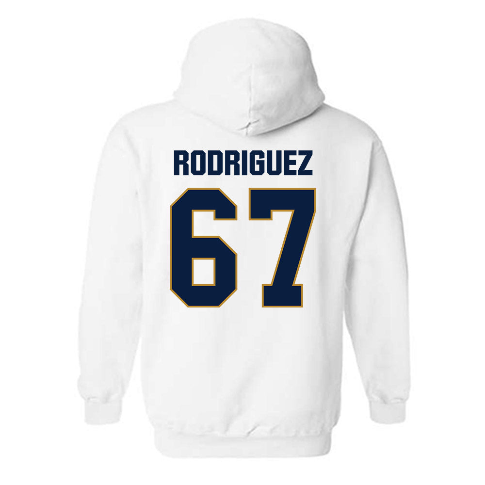 FIU - NCAA Football : Jon Rodriguez - Classic Shersey Hooded Sweatshirt-3