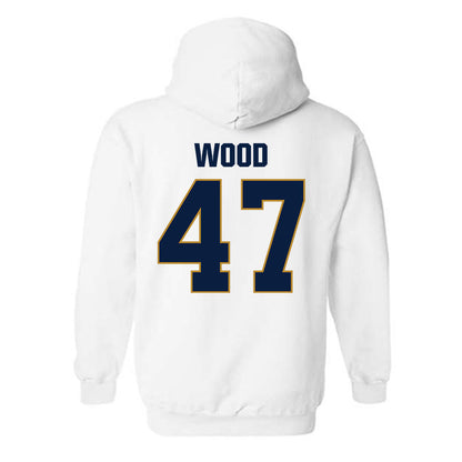 FIU - NCAA Football : Justin Wood - Classic Shersey Hooded Sweatshirt-2