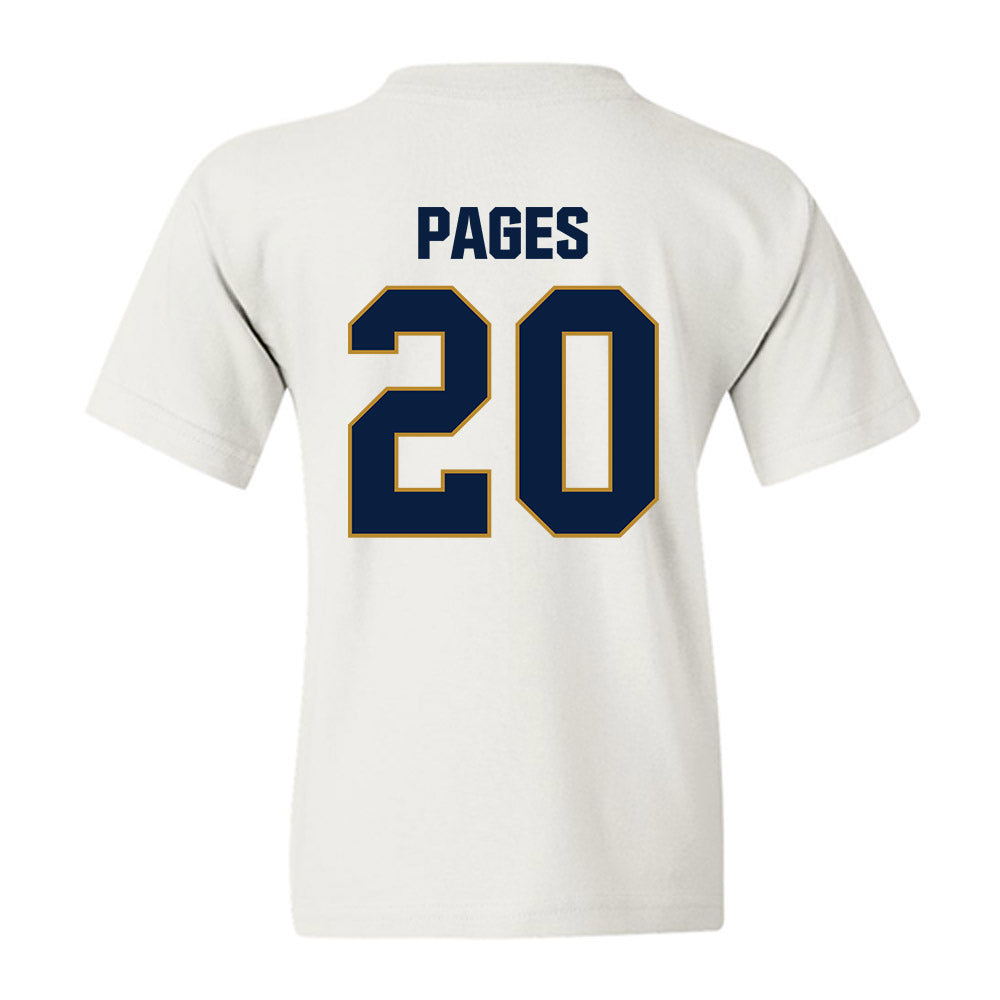 FIU - NCAA Softball : Charli Pages - Classic Shersey Youth T-Shirt-2