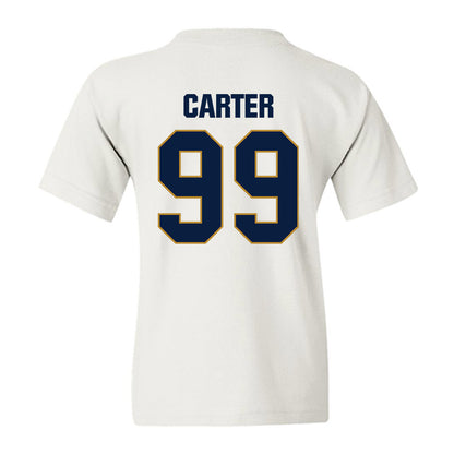 FIU - NCAA Football : Germaine Carter - Classic Shersey Youth T-Shirt-2