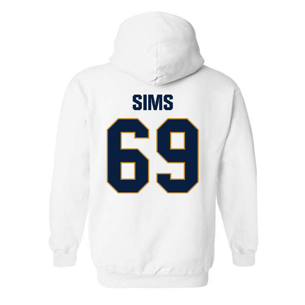 FIU - NCAA Football : Trent Sims - Classic Shersey Hooded Sweatshirt-2