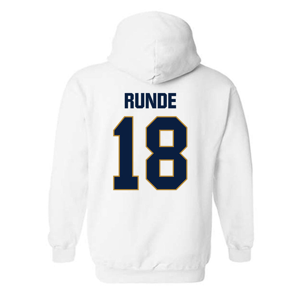 FIU - NCAA Baseball : Logan Runde - Hooded Sweatshirt-1