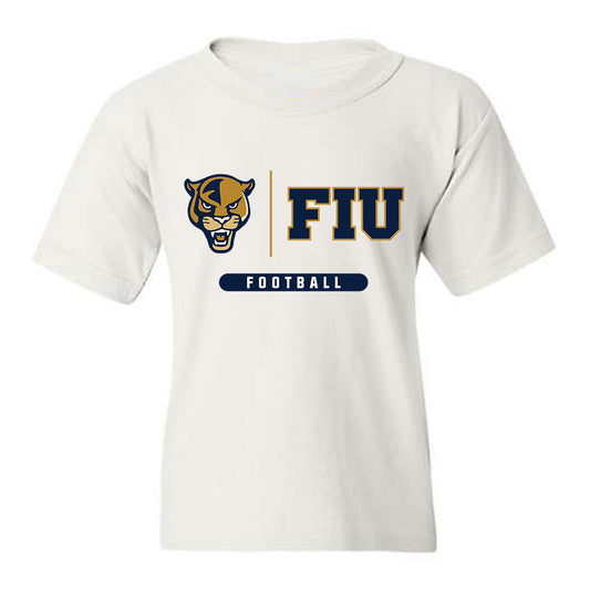 FIU - NCAA Football : Ashton Levells-Mitchell - Classic Shersey Youth T-Shirt-0