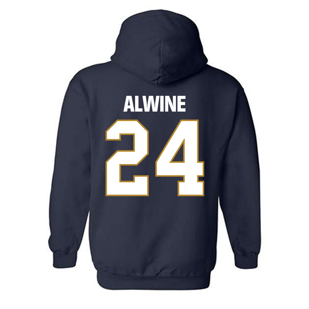 FIU - NCAA Baseball : Evan Alwine - Hooded Sweatshirt-1