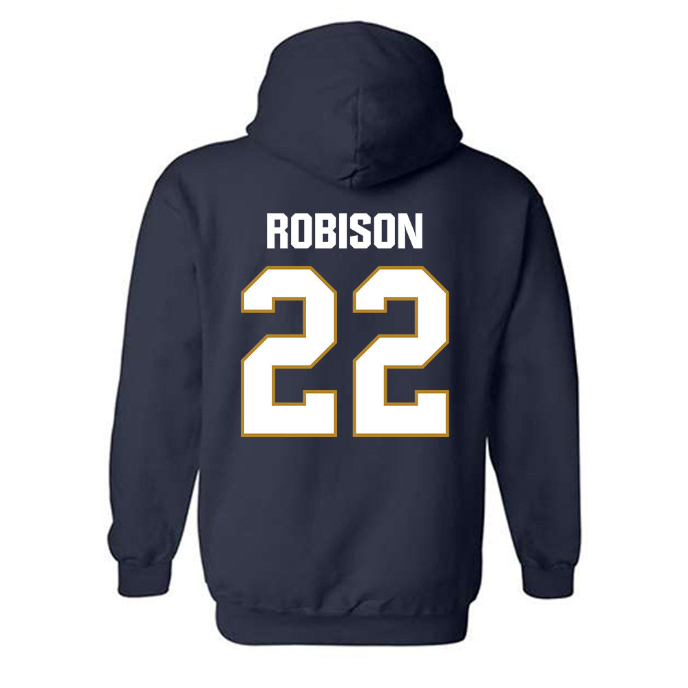 FIU - NCAA Beach Volleyball : Nicole Robison - Hooded Sweatshirt-1