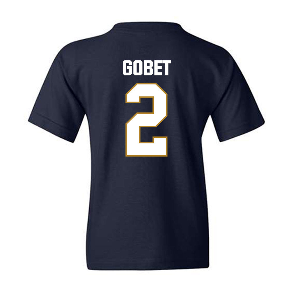 FIU - NCAA Men's Soccer : Tibo Gobet - Youth T-Shirt-2