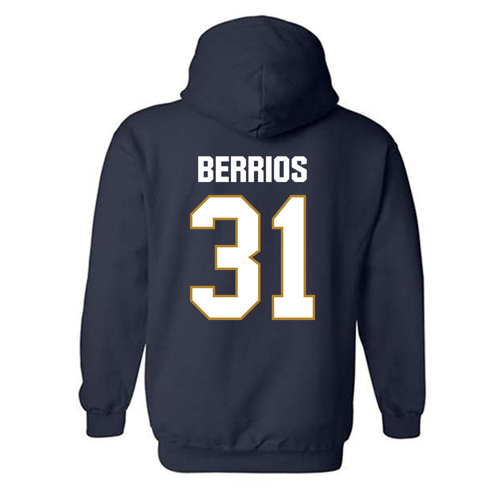 FIU - NCAA Baseball : Sebastian Berrios - Hooded Sweatshirt-1