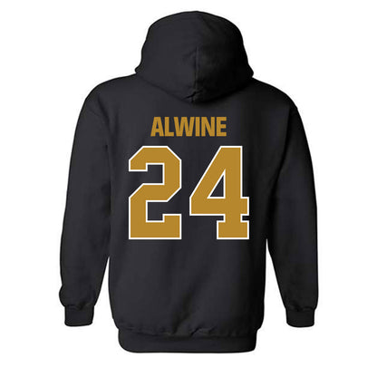 FIU - NCAA Baseball : Evan Alwine - Classic Shersey Hooded Sweatshirt-1