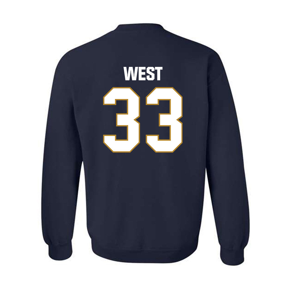 FIU - NCAA Baseball : Brylan West - Crewneck Sweatshirt-1