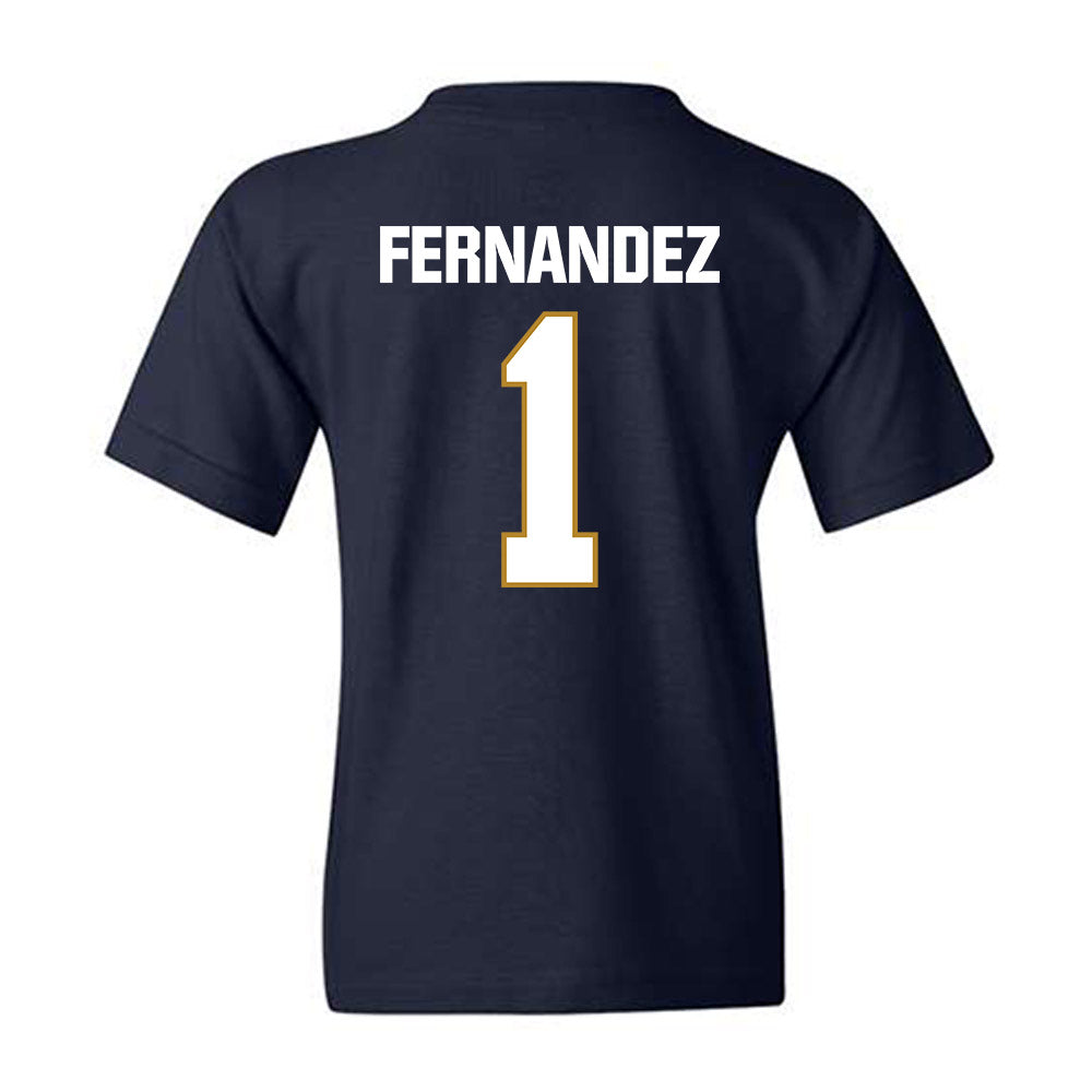 FIU - NCAA Men's Soccer : Beltran Fernandez - Youth T-Shirt-1