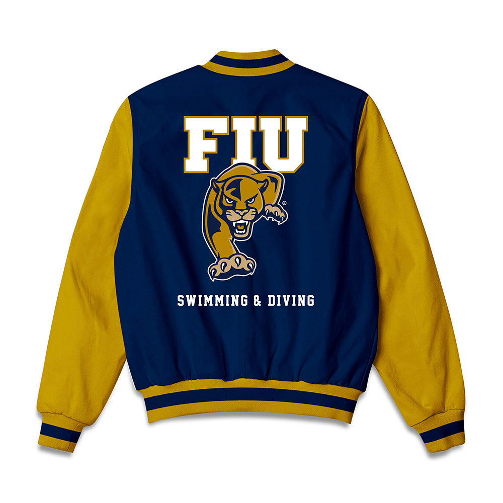 FIU - NCAA Women's Swimming & Diving : Maria Manuela Goncalves - Bomber Jacket-1